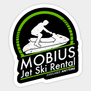 Time Jet Ski Sticker